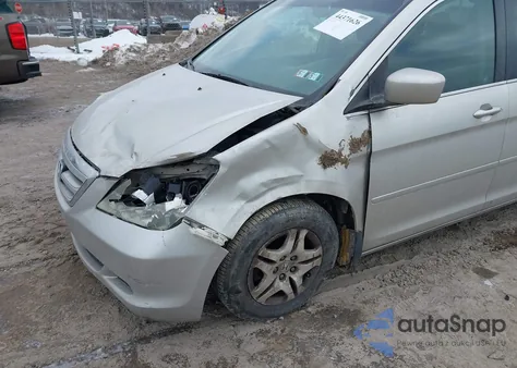 2007 Honda Odyssey Ex-L из США, поврежденный, VIN 5FNRL38797B129965